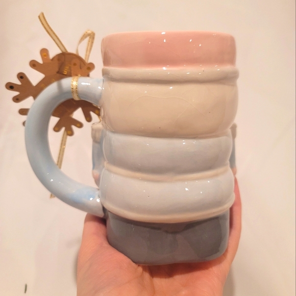 💕New Holly and Joy Pink Nutcracker Mug New With Tags Pinkmas mug Pink and blue - Picture 4 of 6